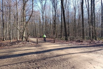 KoMex geel fietspad langs N3 Tervuren februari 2023 04