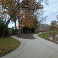 DurEko-mix dans le Haersmapark (Drachten) : revêtement semi-dur durable
