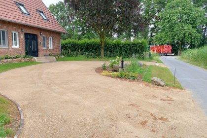 Auffahrt mit KoMex® Gelb in Ahaus