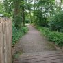 Sentier forestier DurEko-mix dans le parc Bürgermeister Bühner à Issum Sevelen