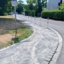 trottoir halfverharding
