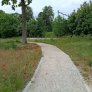 Neuer Wanderweg am Rathaus von Rheden, verlegt mit KoMex Naturel