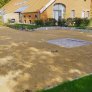 Komex Gelb Lingen Bienen Wanderwege wassergebundene wegedecke